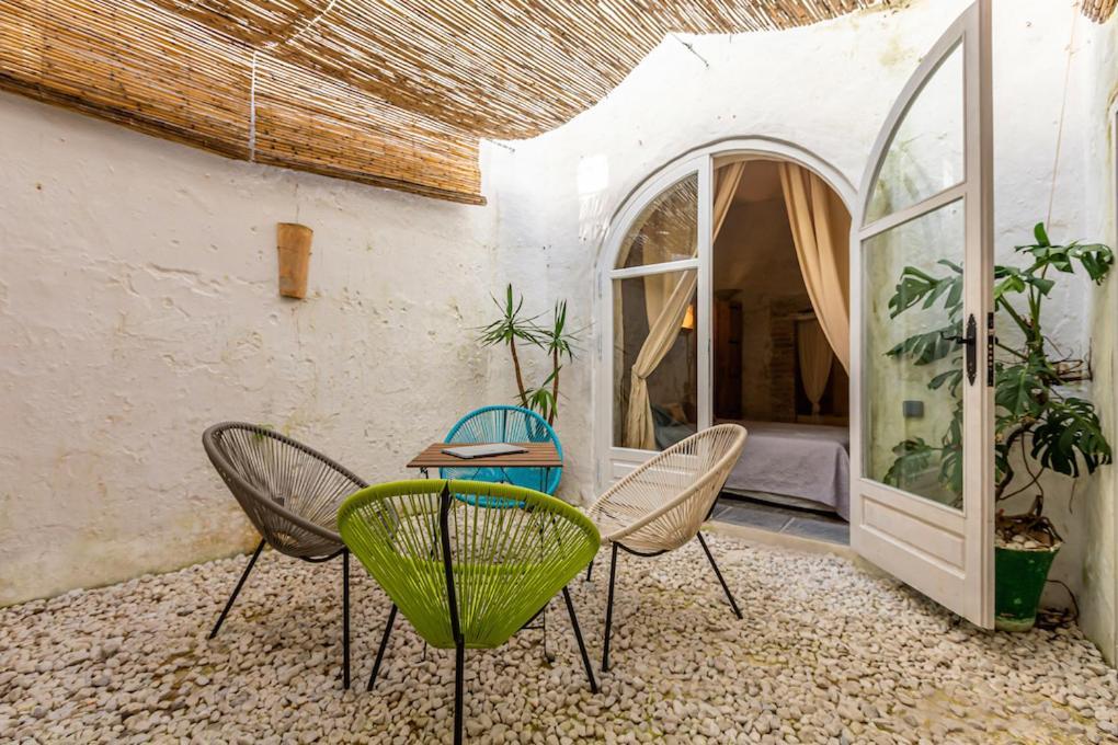 Azogue suites con patio privado Tarifa Exterior foto